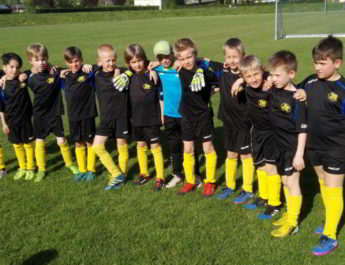 Die zweite F-Jugend spielte beim Heimatsportverein Neuwied.