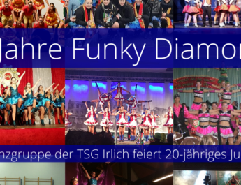 Funky Diamonds feiern ihr 20-jähriges Jubiläum.